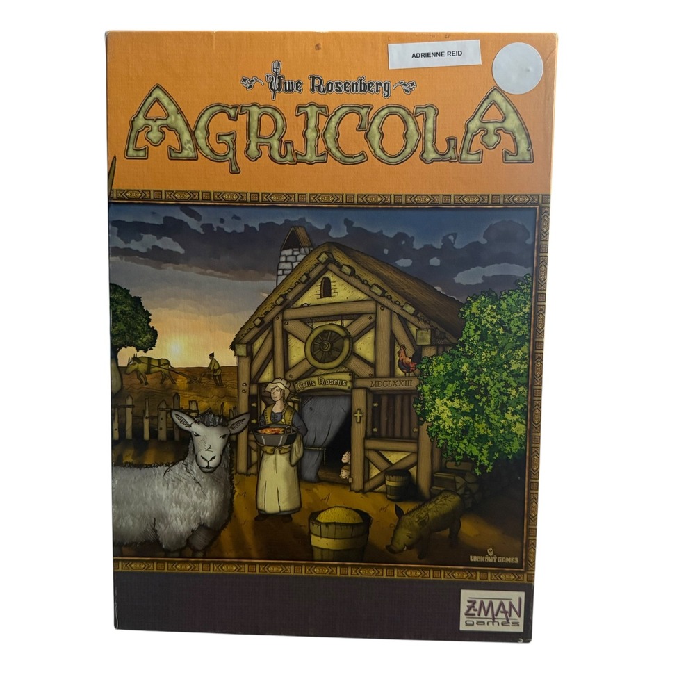 Z-Man Games Agricola Board Game Strategic Uwe Rosenberg